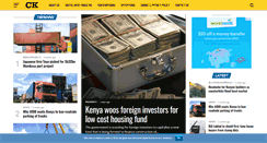 Desktop Screenshot of constructionkenya.com